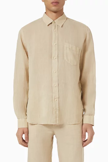Regular Fit Shirt in Linen