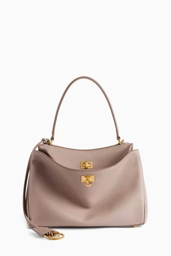 Small Rodeo Handbag in Grained Calfskin