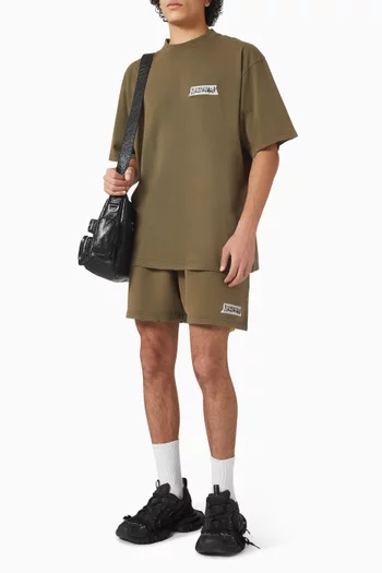 شورت بأشرطة لاصقة صوف سريع الجفاف