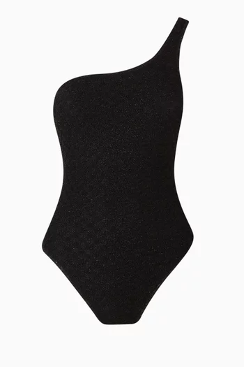 لباس سباحة قطعة واحدة بكتف مكشوف