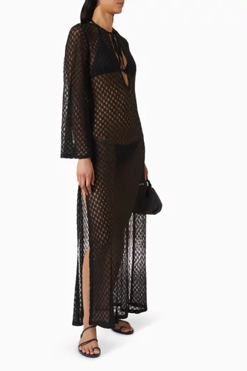 Tie-up Cover-up Dress