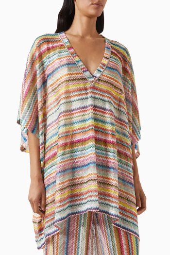 Zig-zag Cover-up Kaftan