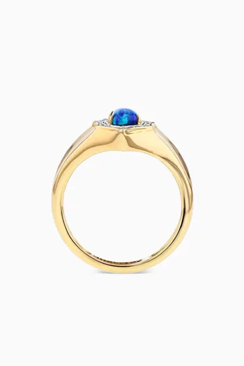 Kasbah Pinky Ring in 18kt Yellow Gold