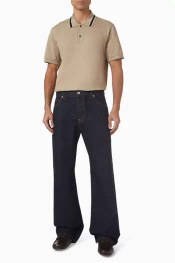 تي شيرت بولو قطن بيكيه