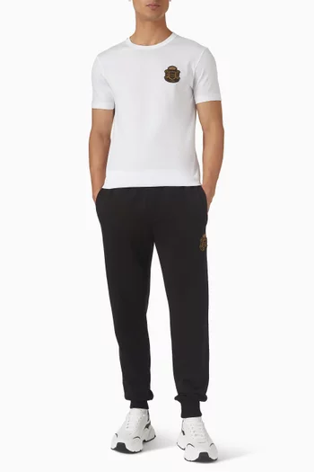 Heraldic DG-patch T-shirt in Cotton-jersey