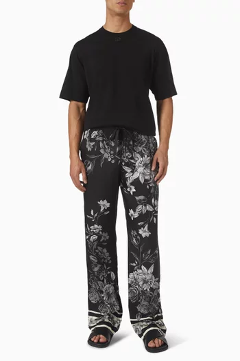 Logo-patch T-shirt in Cotton-jersey