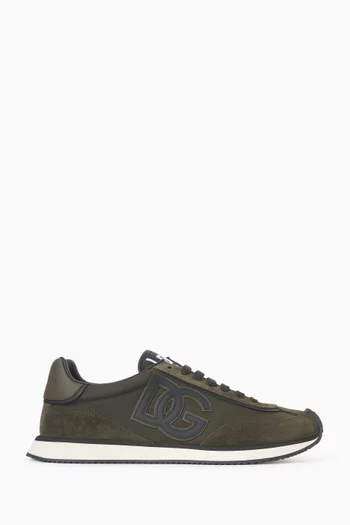 DG Cushion Sneakers in Leather & Suede