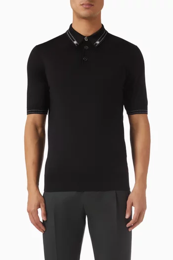 تي شيرت بولو حرير