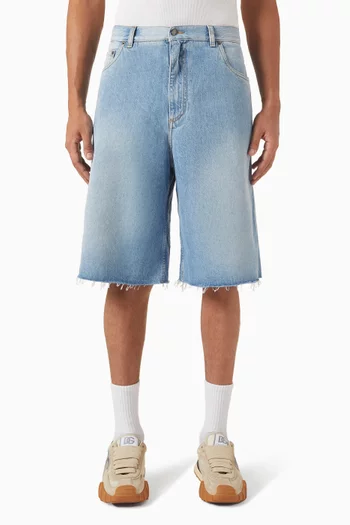 Bermuda Shorts in Denim