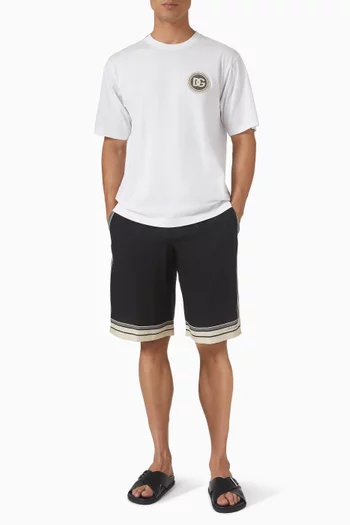 Logo-patch T-shirt in Cotton-jersey