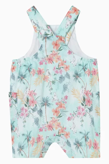 Milana Print Playsuit in Cotton