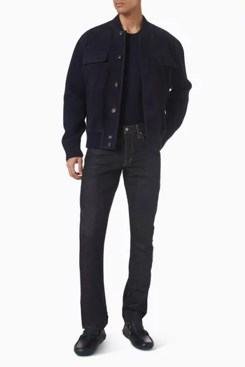 جاكيت بومبر بأزرار شمواه