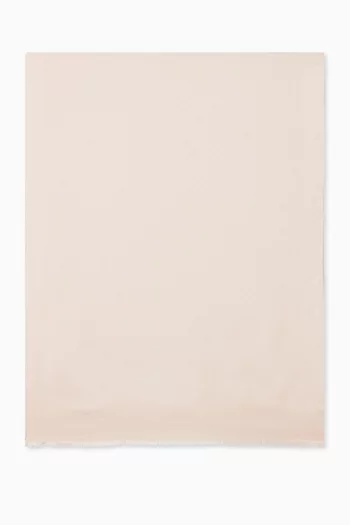 وشاح بنقشة شعار جانشيني مزيج حرير