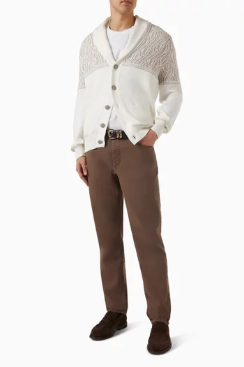 Garment-dyed Jeans in Denim