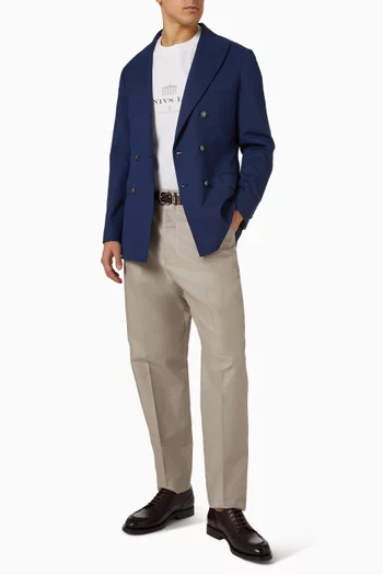 تي شيرت بطبعة قطن