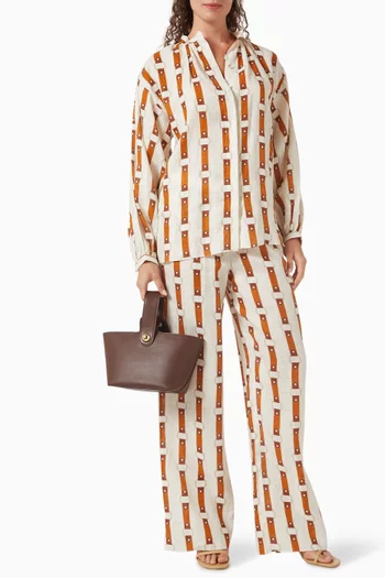 بنطال سان بينيتو كتان