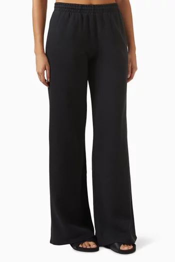 بنطال رياضي كاسي بشعار الماركة قطن