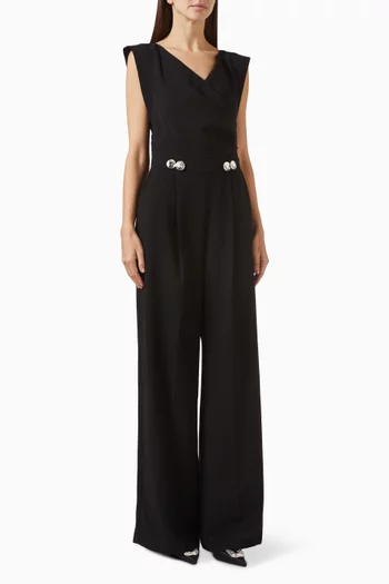 Crystal Belted Jumpsuit