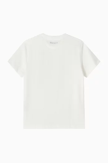 تي شيرت بطبعة علم رالي كلاسيكي قطن