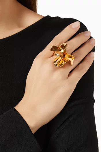 Anemone Ring in Sterling Silver