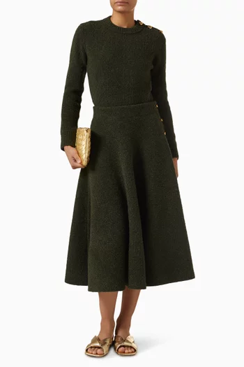 سترة صوف وبوكليه