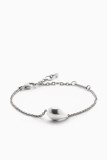 Drop Bracelet in Sterling Silver