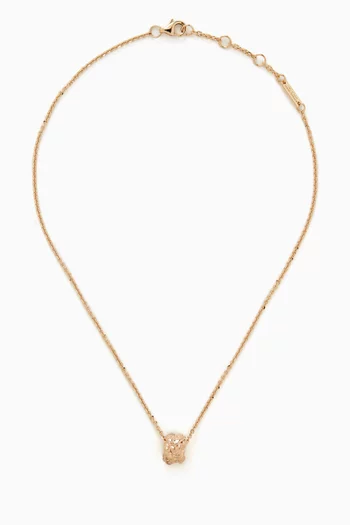 Intreccio Pendant Necklace in 18kt Gold-plated Silver