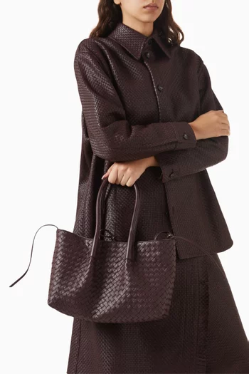 حقيبة يد بيناكوتيكا بوجهين جلد مجدول