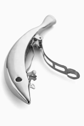 Sardine Hair Clip in Silver