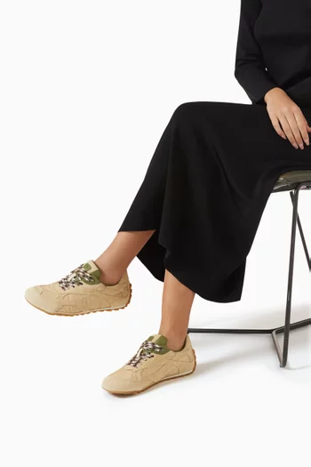 Orbit Flash Sneakers in Suede