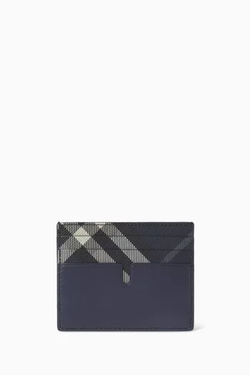 Tall Pop Cardholder in Leather