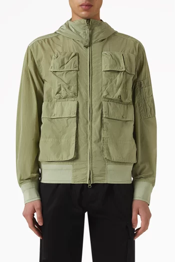 جاكيت كروم آر بحلية نظارة واقية نايلون