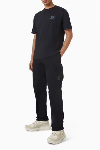 Chrome-R Loose Cargo Pants in Nylon
