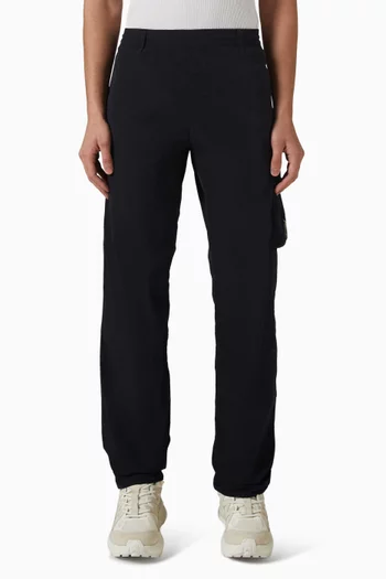 Chrome-R Loose Cargo Pants in Nylon
