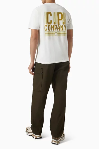 تي شيرت بطبعة بحار بريطاني قطن 30/1