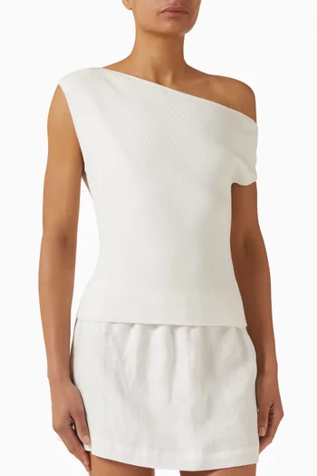 Leya One-shoulder Top