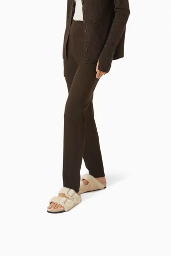 Arizona Sandals in Shearling