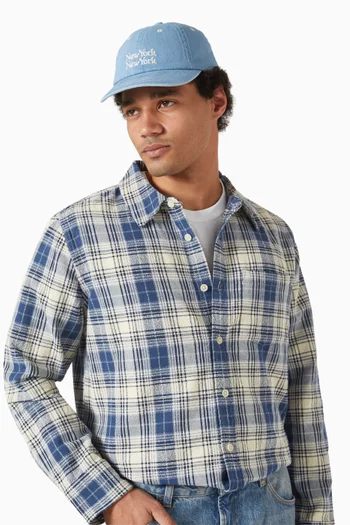 كاب مزين بطبعة New York New York‏ دينم