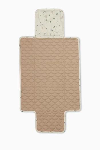 Blueberry Quilted Changing Mat