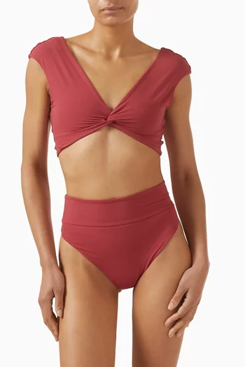 Hattie Cropped Bikini Top