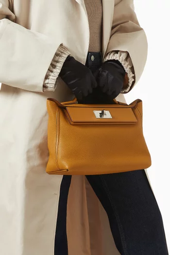 24/24 Bag in Taurillon & Swift Leather