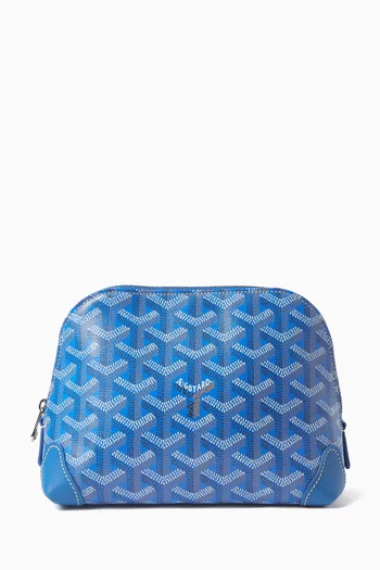 Unused Toiletry Pouch in Goyardine Canvas