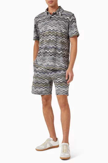 Fret Raschel Polo Shirt