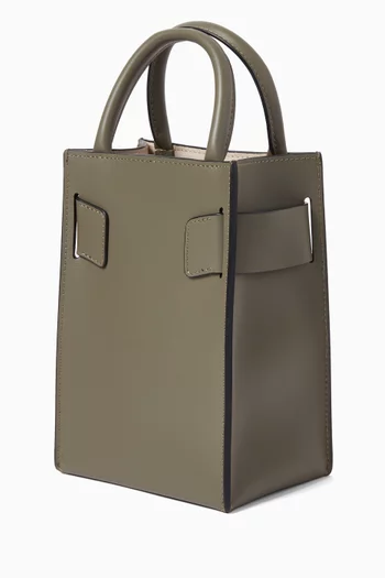 Bobby Tourist Top-handle Bag in Calfskin Leather