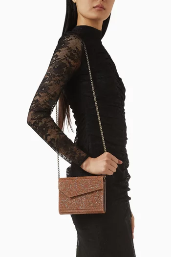 Candy Chain Clutch in Acrylic