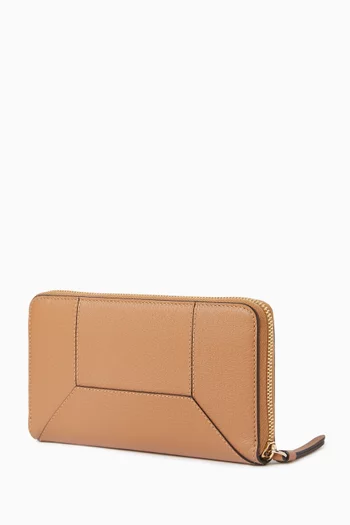 DM Pippa Long Wallet in Leather