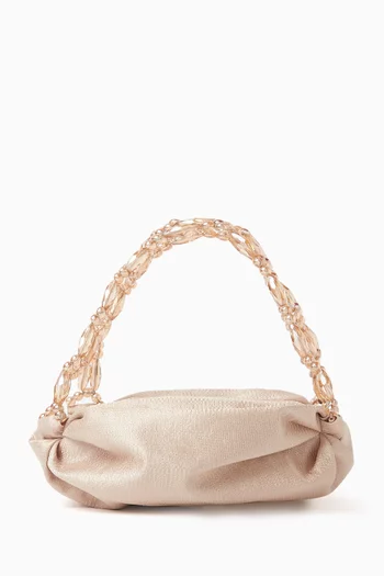 Tiny Nino Tote Bag in Satin