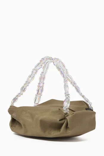 Tiny Nino Tote Bag in Satin