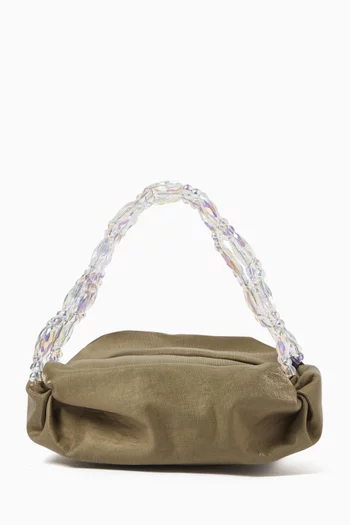 Tiny Nino Tote Bag in Satin