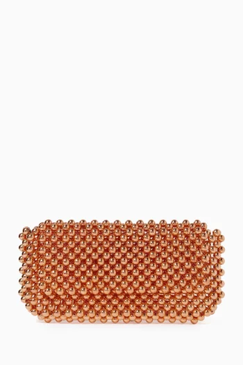 Clover Clutch in Acrylic Beads
